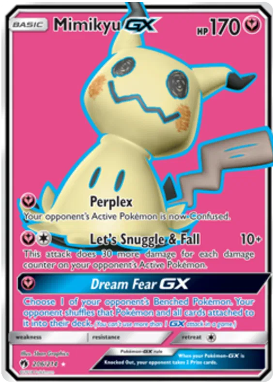 Mimikyu GX 206/214 Lost Thunder