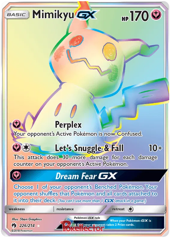 Mimikyu GX 226/214 Lost Thunder