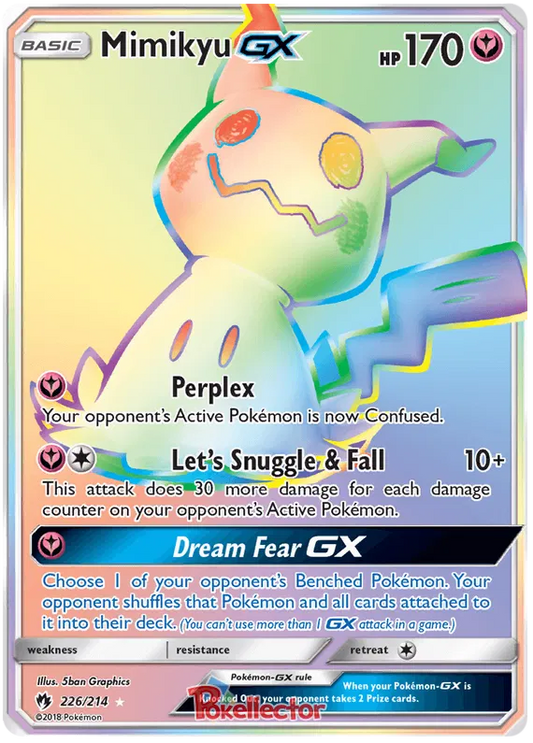Mimikyu GX 226/214 Lost Thunder