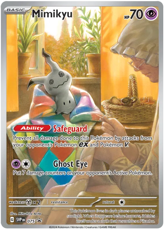 Mimikyu 075 Scarlet & Violet Promo