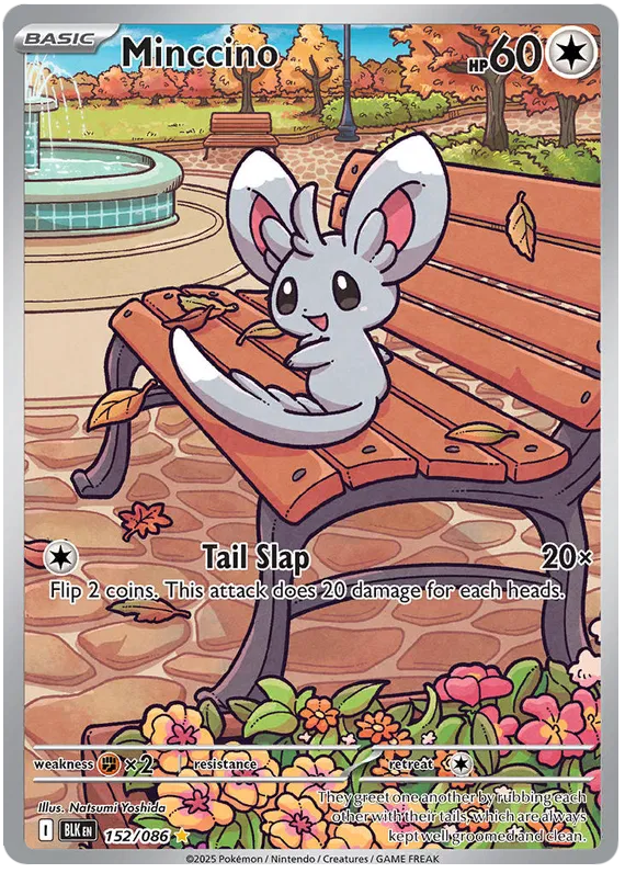 Minccino 152/086 Black Bolt