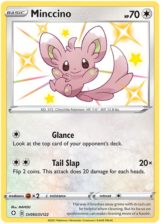 Minccino SV093/SV122 Shining Fates