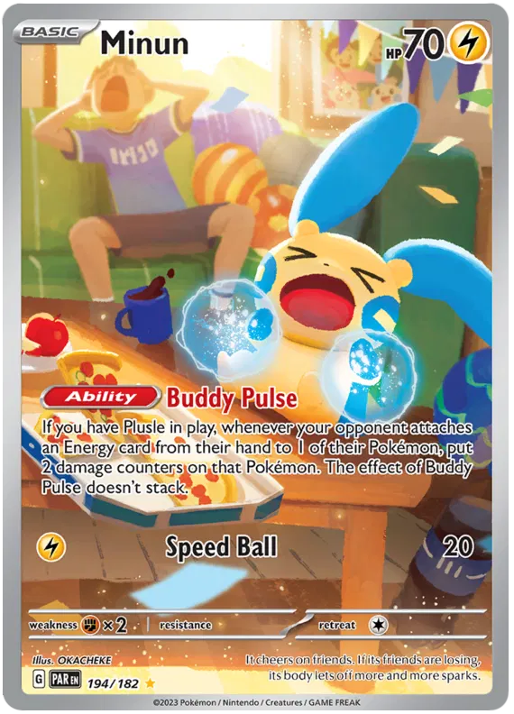 Minun 194/182 Paradox Rift