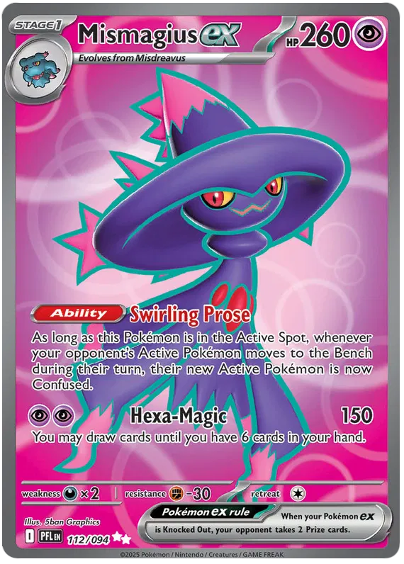 Mismagius ex 112/094 Phantasmal Flames