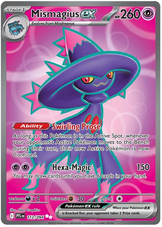 Mismagius ex 112/094 Phantasmal Flames
