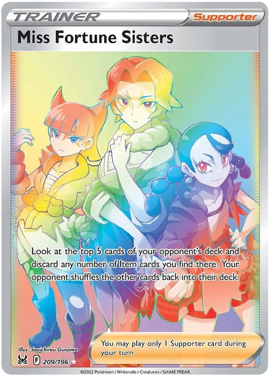 Miss Fortune Sisters 209/196 Lost Origin