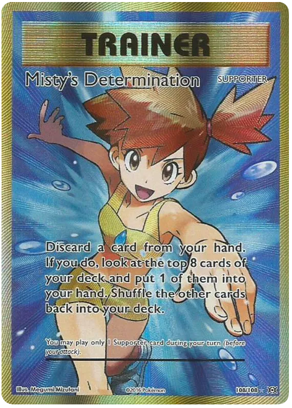 Misty's Determination 108/108 Evolutions