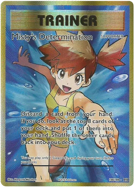 Misty's Determination 108/108 Evolutions