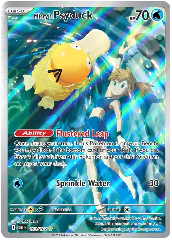 Misty's Psyduck 193/182 Destined Rivals