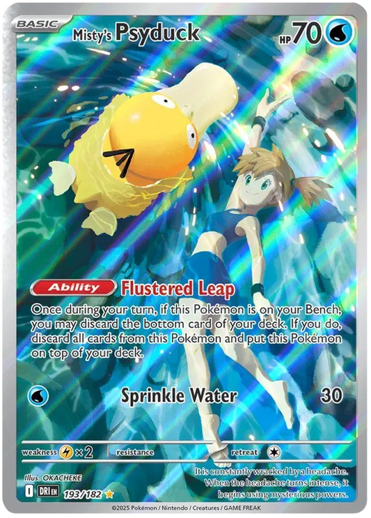 Misty's Psyduck 193/182 Destined Rivals