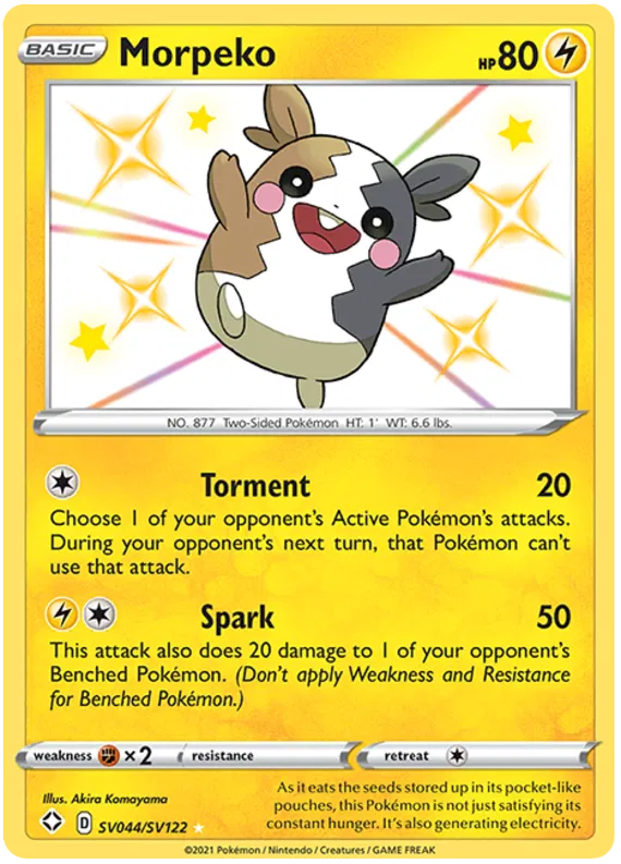 Morpeko SV044/SV122 Shining Fates