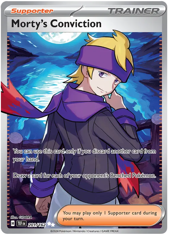 Morty's Conviction 201/162 Temporal Forces