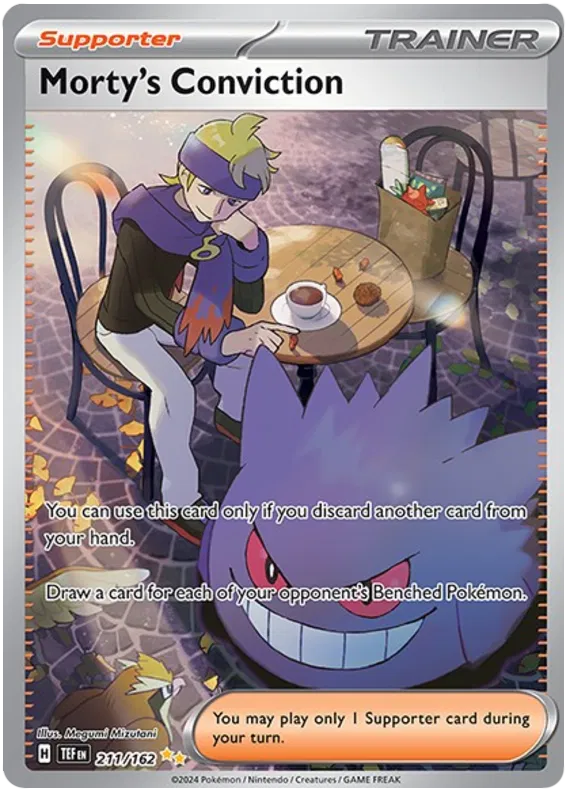 Morty's Conviction 211/162 Temporal Forces