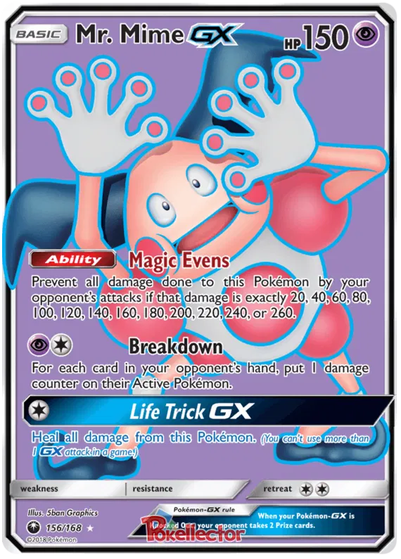 Mr. Mime GX 156/168 Celestial Storm