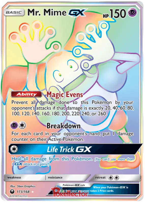 Mr. Mime GX 173/168 Celestial Storm