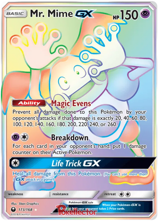 Mr. Mime GX 173/168 Celestial Storm