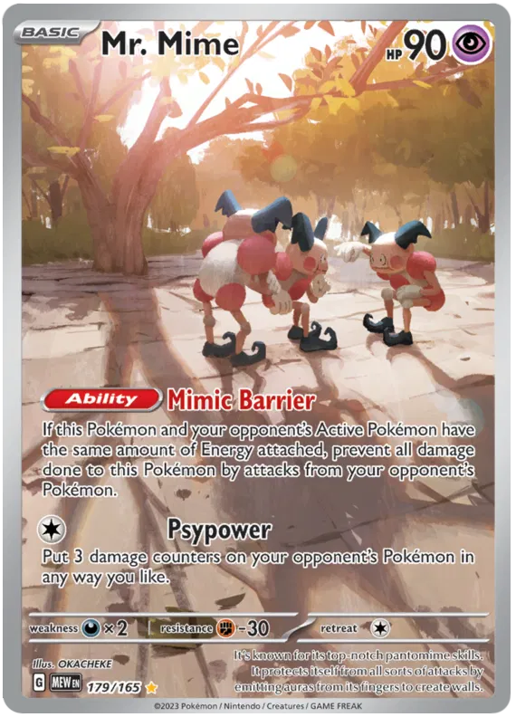 Mr.Mime 179/165 Scarlet & Violet 151