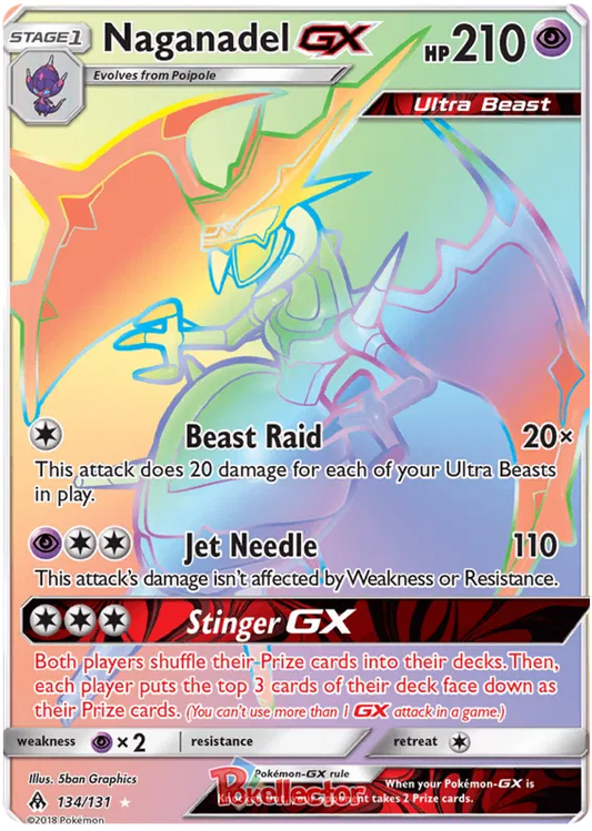 Naganadel GX 134/131 Forbidden Light