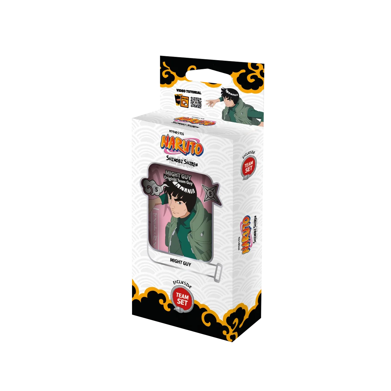 (Preorder) Naruto Mythos TCG: Set 2 Shinobi Shiren, 1st Edition Teamset Might Guy