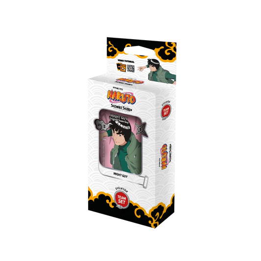 (Précommande) Naruto Mythos TCG: Set 2 Shinobi Shiren, 1st Edition Teamset Might Guy