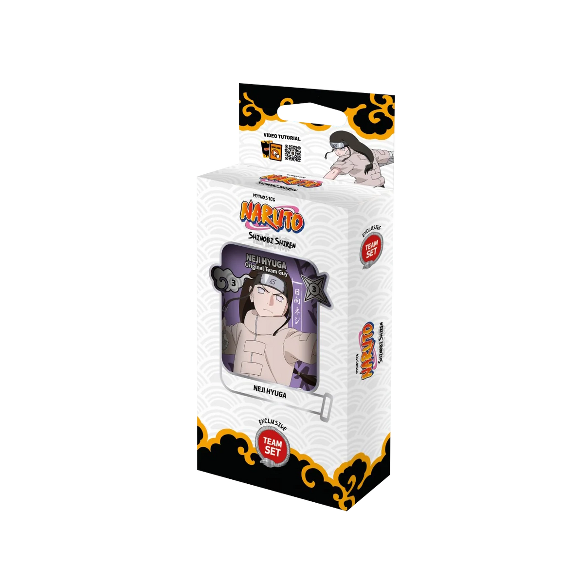 (Précommande) Naruto Mythos TCG: Set 2 Shinobi Shiren, 1st Edition Teamset Neji