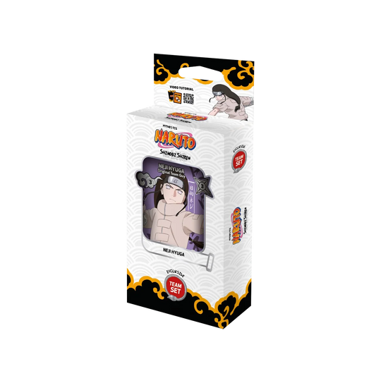 (Précommande) Naruto Mythos TCG: Set 2 Shinobi Shiren, 1st Edition Teamset Neji