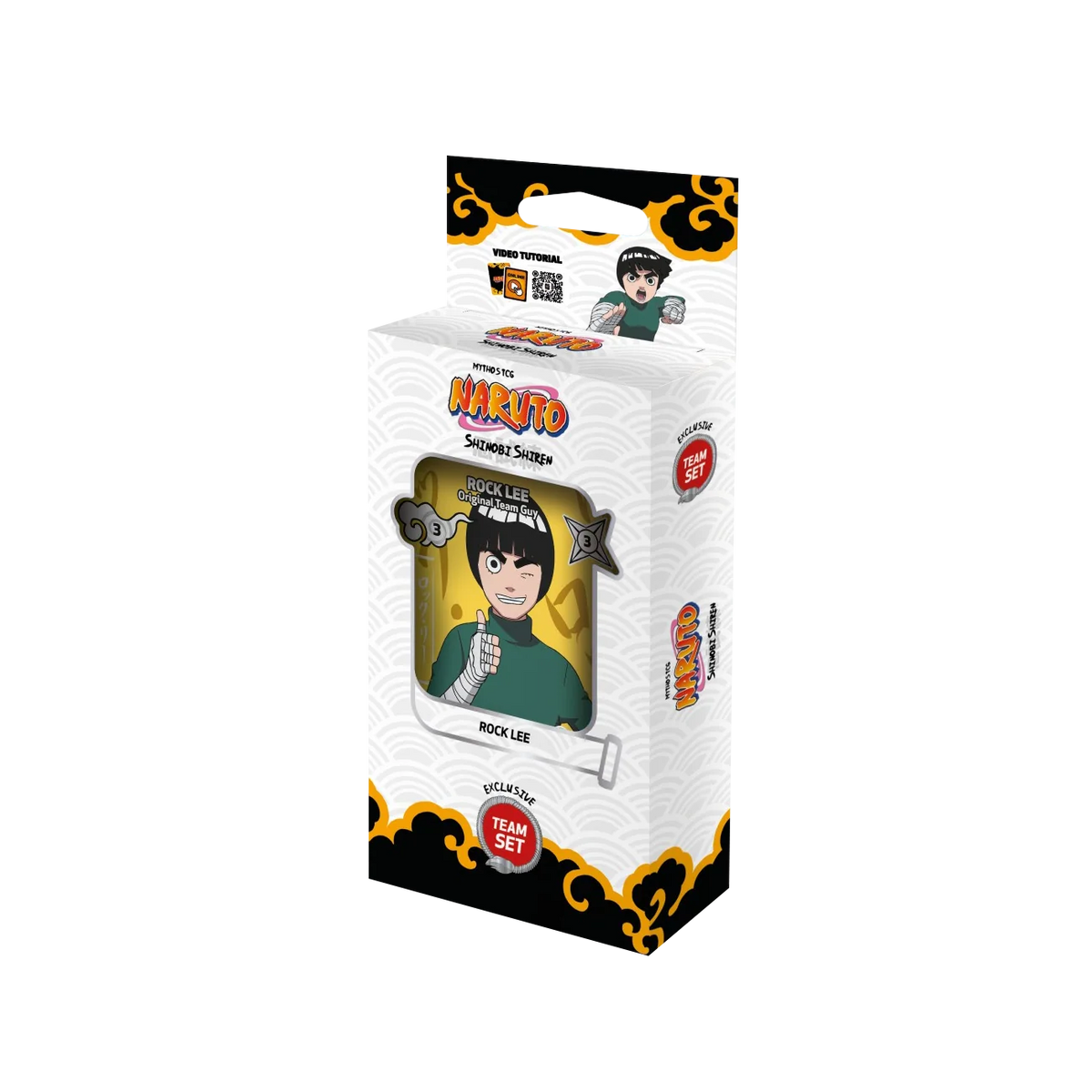 (Précommande) Naruto Mythos TCG: Set 2 Shinobi Shiren, 1st Edition Teamset Rock Lee