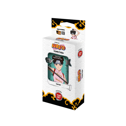 (Précommande) Naruto Mythos TCG: Set 2 Shinobi Shiren, 1st Edition Teamset Tenten
