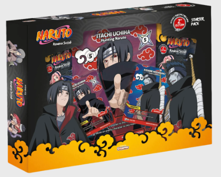 (Précommande) Naruto Mythos TCG: Set 1 Konoha Shido, 2nd Edition Starter Pack