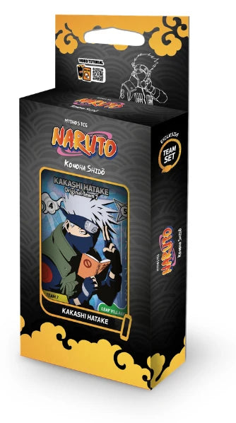 (Précommande) Naruto Mythos TCG: Set 1 Konoha Shido, 2nd Edition Teamset Kakashi