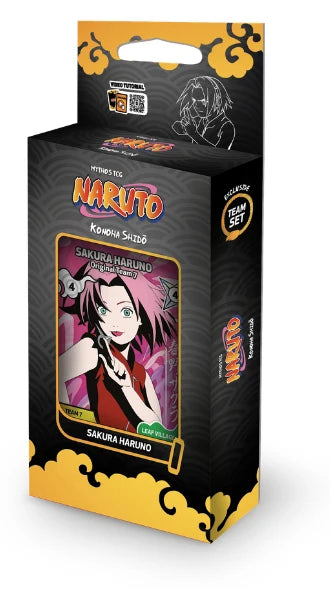 (Précommande) Naruto Mythos TCG: Set 1 Konoha Shido, 2nd Edition Teamset Sakura