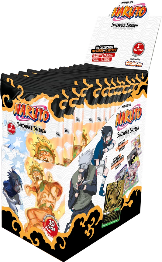 (Précommande) Naruto Mythos TCG: Set 2 Shinobi Shiren, 1st Edition Booster Box