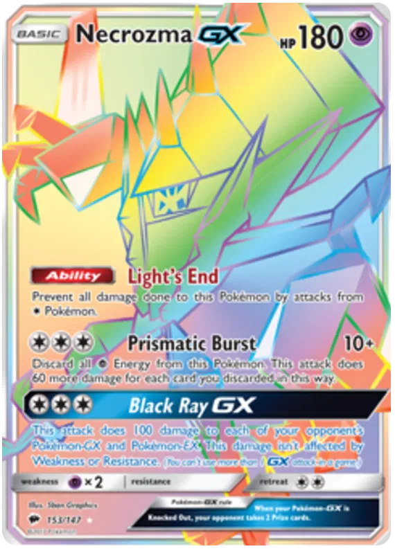 Necrozma GX 153/147 Burning Shadows