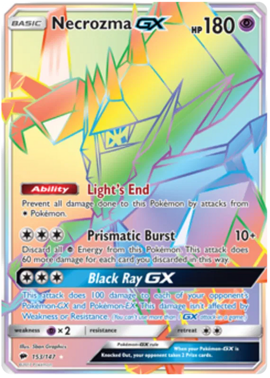 Necrozma GX 153/147 Burning Shadows