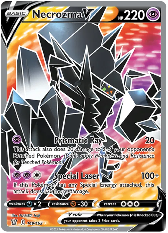 Necrozma V 149/163 Sword & Shield Battle Styles