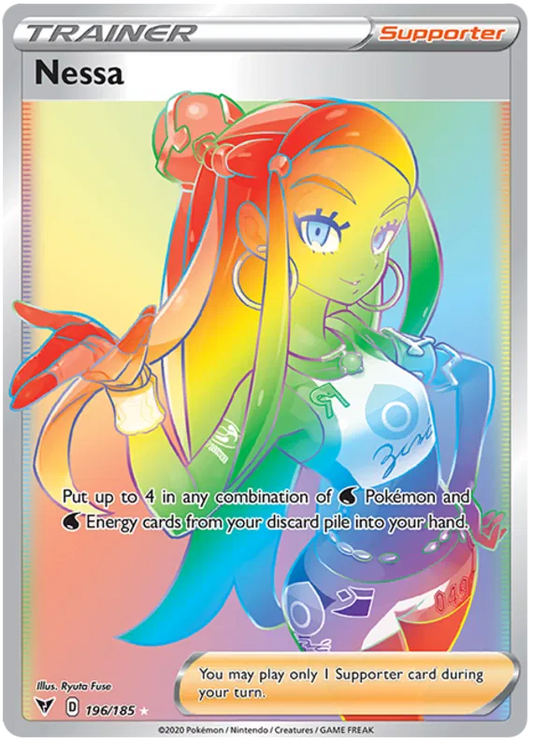 Nessa 196/185 Sword & Shield Vivid Voltage