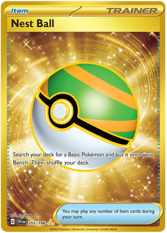 Nest Ball 255/198 Scarlet & Violet Base Set