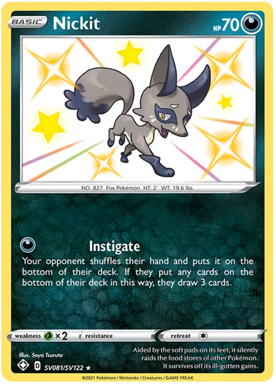 Nickit SV081/SV122 Shining Fates