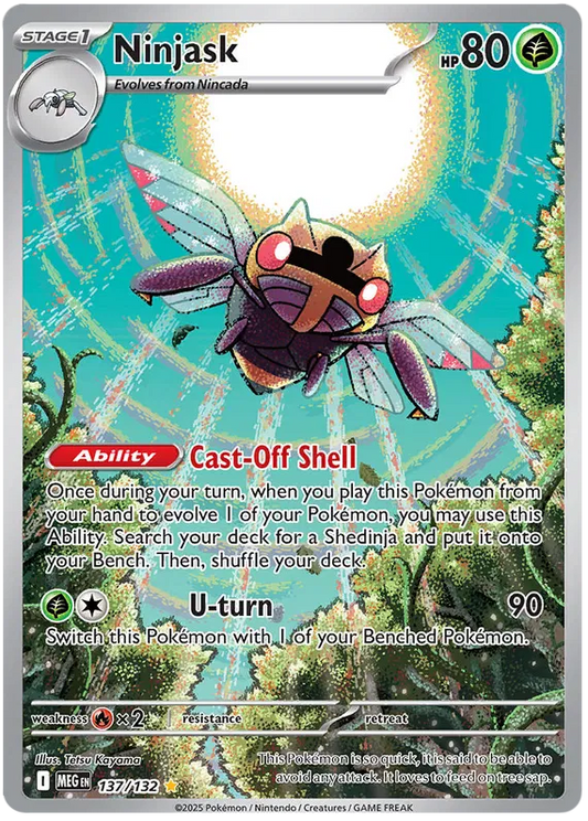 Ninjask 137/132 Mega Evolution