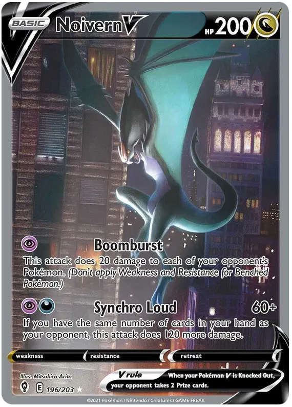 Noivern V 196/203 Evolving Skies
