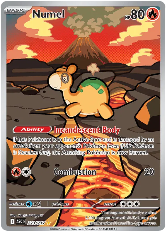 Numel 223/217 Ascended Heroes