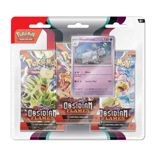Obsidian Flames 3-pack Blister Houndstone