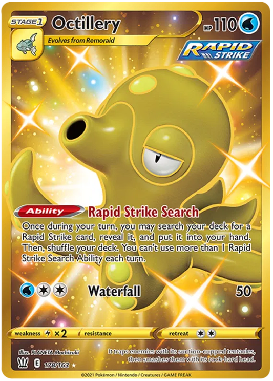Octillery 178/163 Sword & Shield Battle Styles