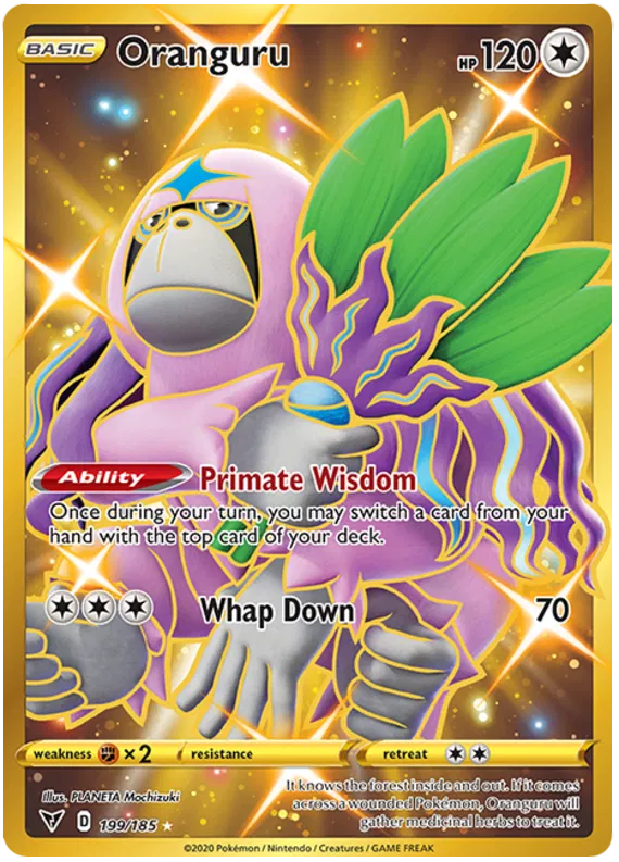 Oranguru 199/185 Sword & Shield Vivid Voltage