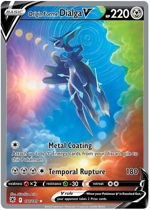 Origin Forme Dialga V 177/189 Astral Radiance