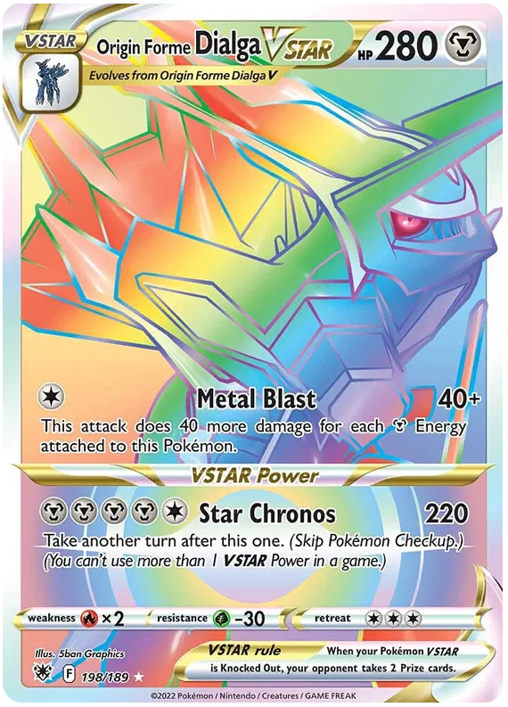 Origin Forme Dialga VSTAR 198/189 Astral Radiance