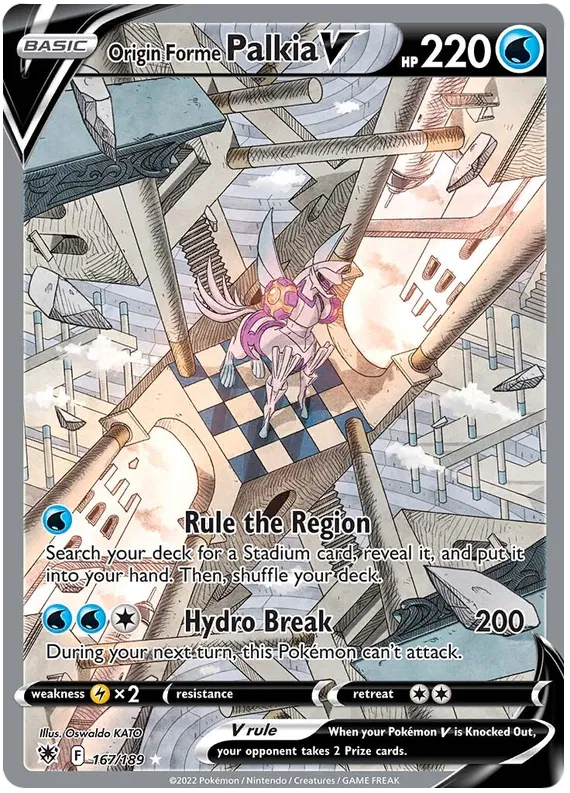 Origin Forme Palkia V 167/189 Astral Radiance