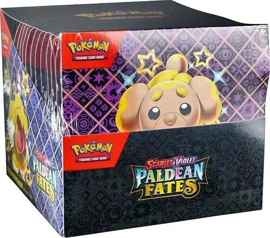 Paldean Fates Tech Sticker Collection Display