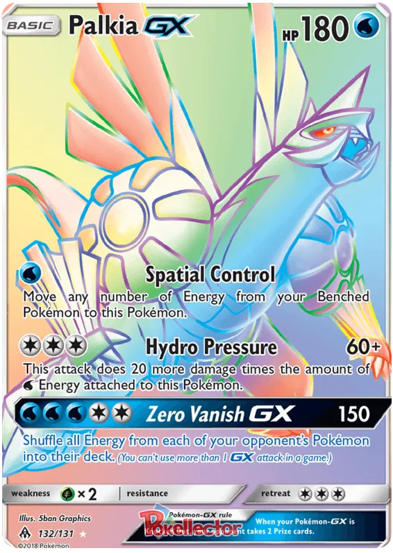 Palkia GX 132/131 Forbidden Light