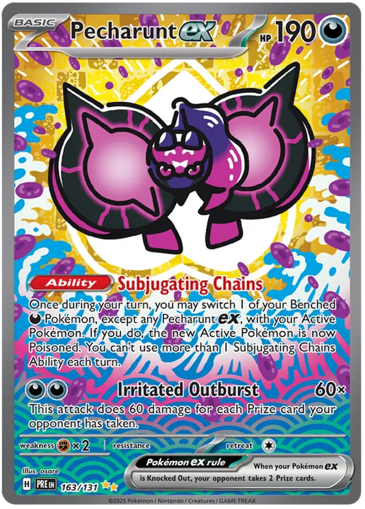 Pecharunt ex 163/131 Prismatic Evolutions